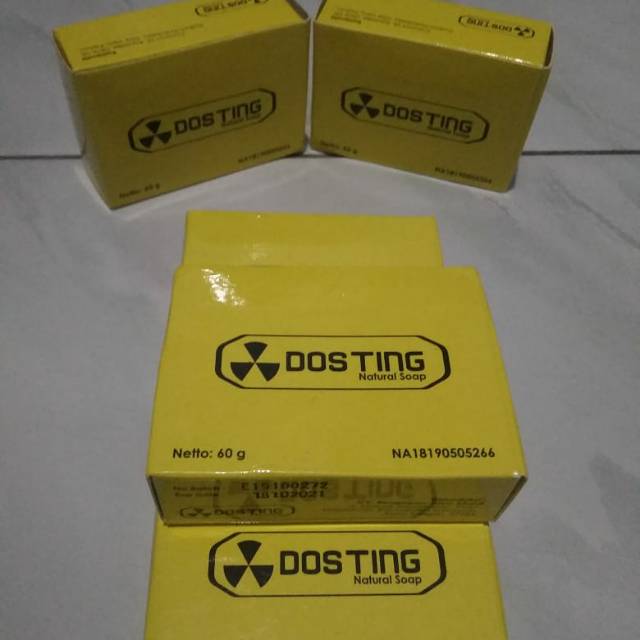 

Dosting natural soap