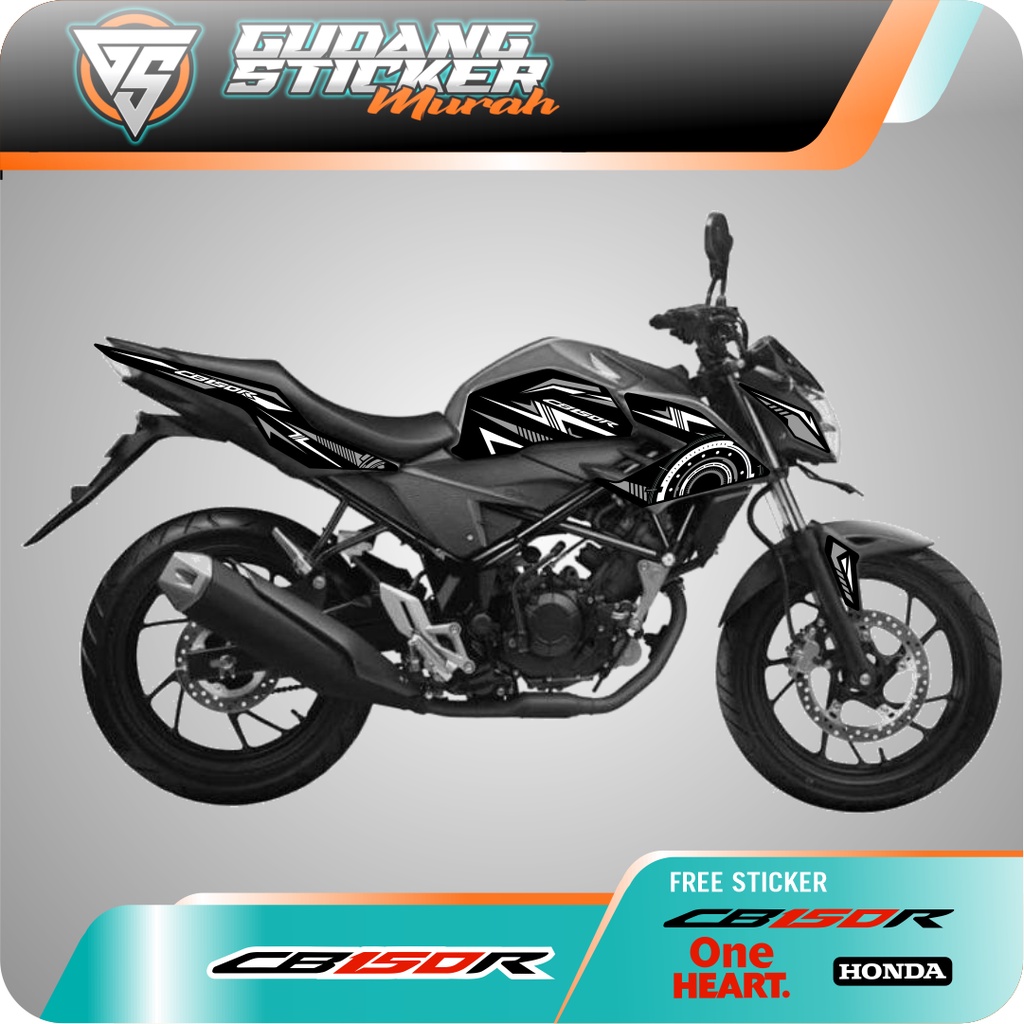 STRIPPING MOTOR CB150R STREETFIRE KOLEKSI 1 AKSESORIS SEPEDA MOTOR