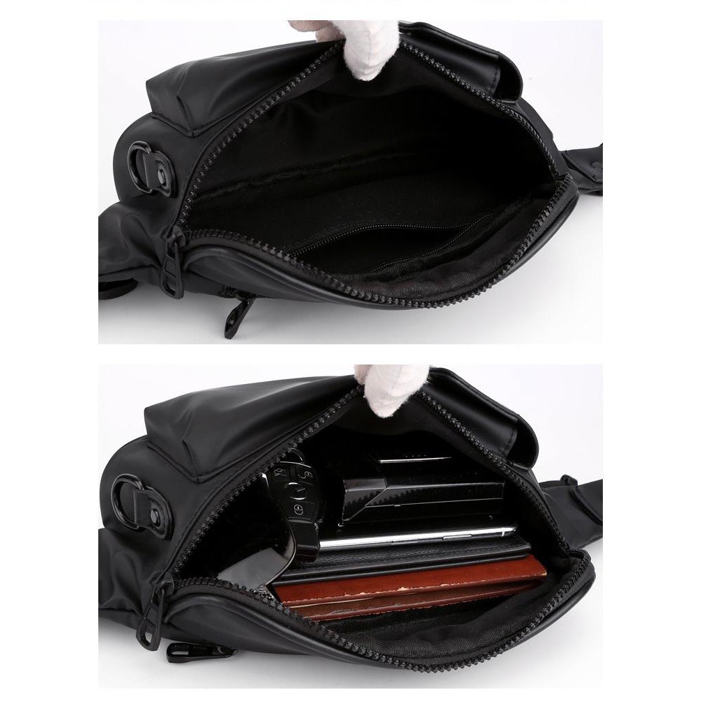 Tas Selempang Pria Slingbag Tas Pria Pinggang Waistbag SR 906-1