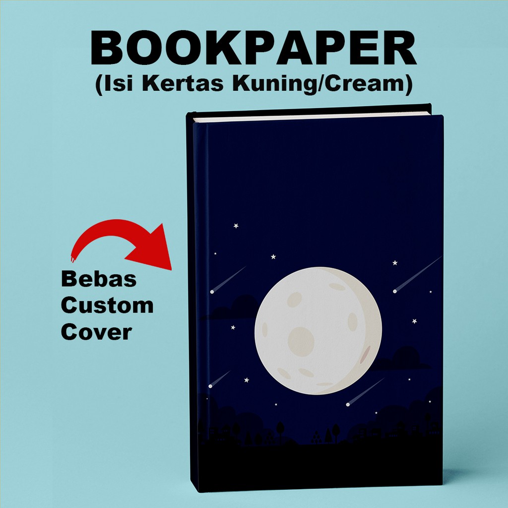 

Noteboook Custom (Hardcover+Bookpaper) / TERMURAH