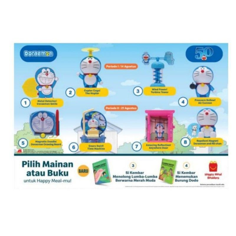 

Happy Meal Doraemon 2020