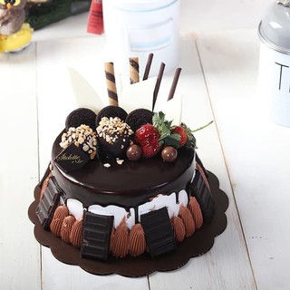 Jual Chocolate Cake / Kue Ulang Tahun / Diameter 16 cm MURAH DAN ENAK ...
