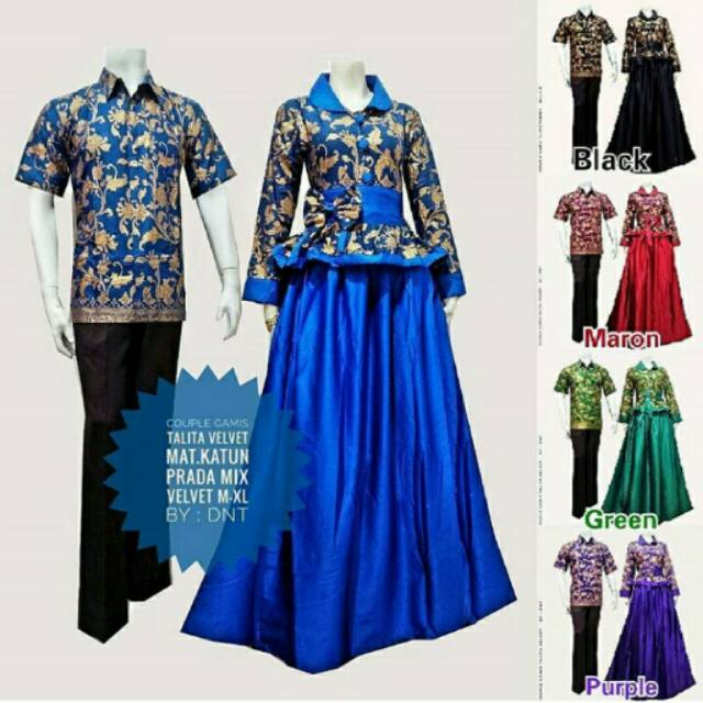 Couple gamis pita jepara