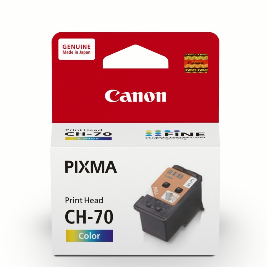 CH70 COLOR Tinta Cartridge PRINTHEAD CANON 100% ORIGINAL WARNA G1020