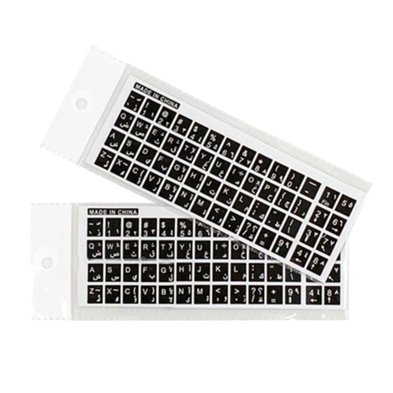 Vivi Stiker Keyboard Bahasa Arab Untuk Laptop / Komputer / Pc / Desktop / Notebook