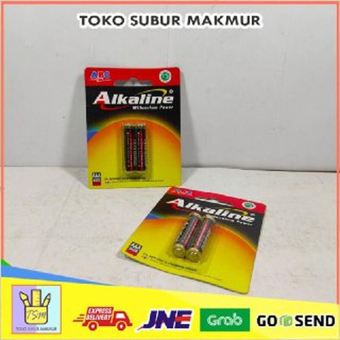 ATK BATERAI ALKALINE SERBAGUNA MULTIFUNGSI ELEKTRONIC MURAH GROSIR ATK STATIONARY