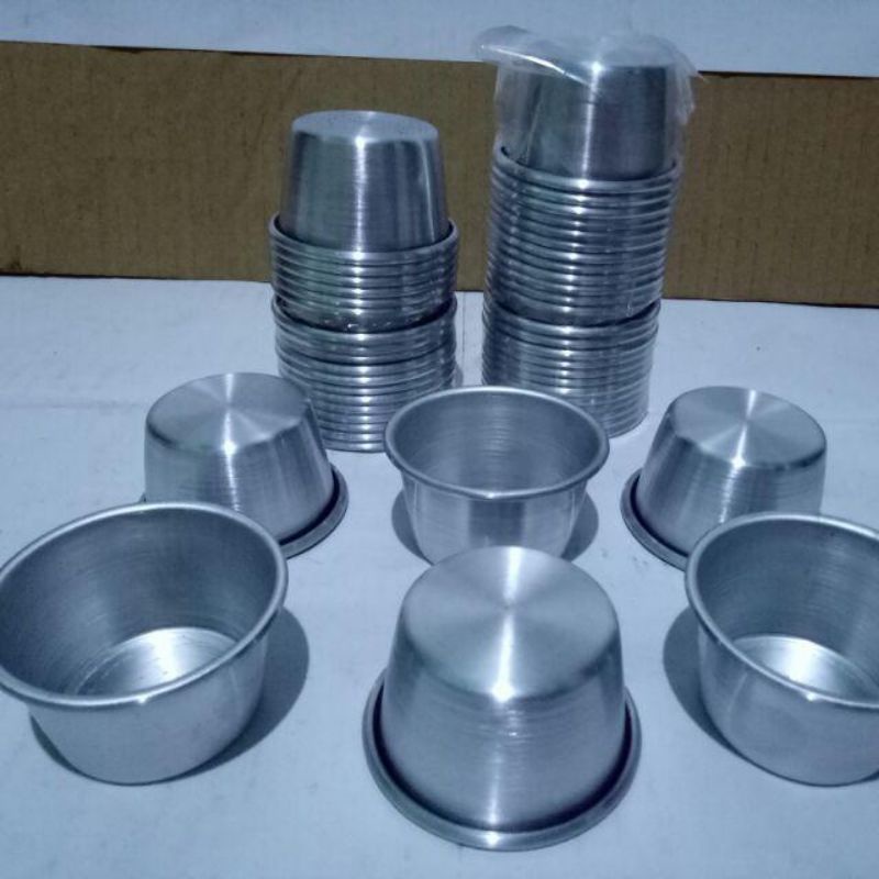 cetakn cake mangkok mini/cetakan bolu bandung isi 12 pcs