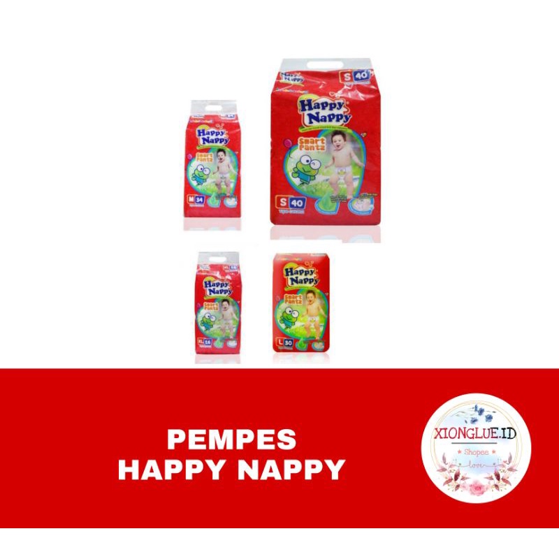 PEMPES HAPPY NAPPY S40 / M34 /L30 /Xl 26 /M54 /Xl44 / Xxl36