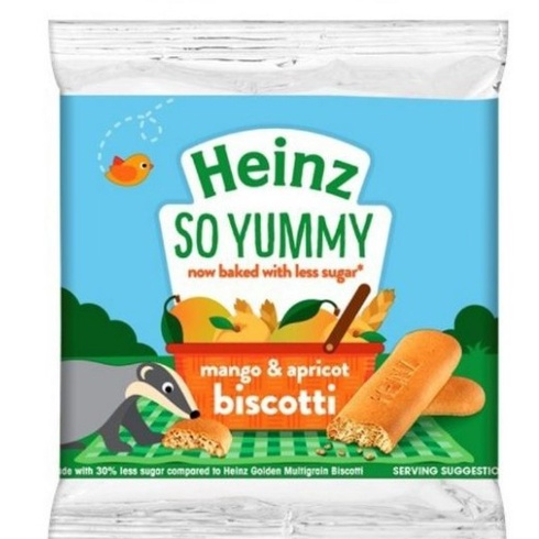 Heinz Biscotti 60g / snack mpasi baby