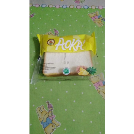 Roti Panggang Aoka empuk dan enak-Nanas