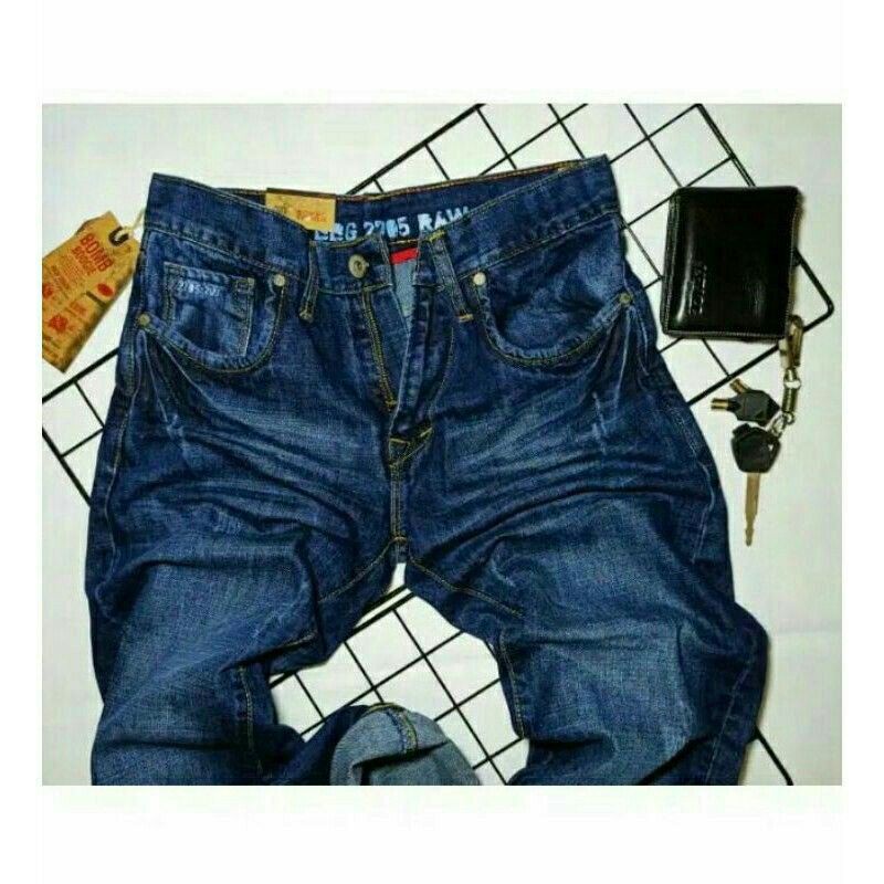 Celana Panjang Jeans Pria Casual Bombbogiiee BM Original dan Murah Meriah/celana distro super premium murah meriah