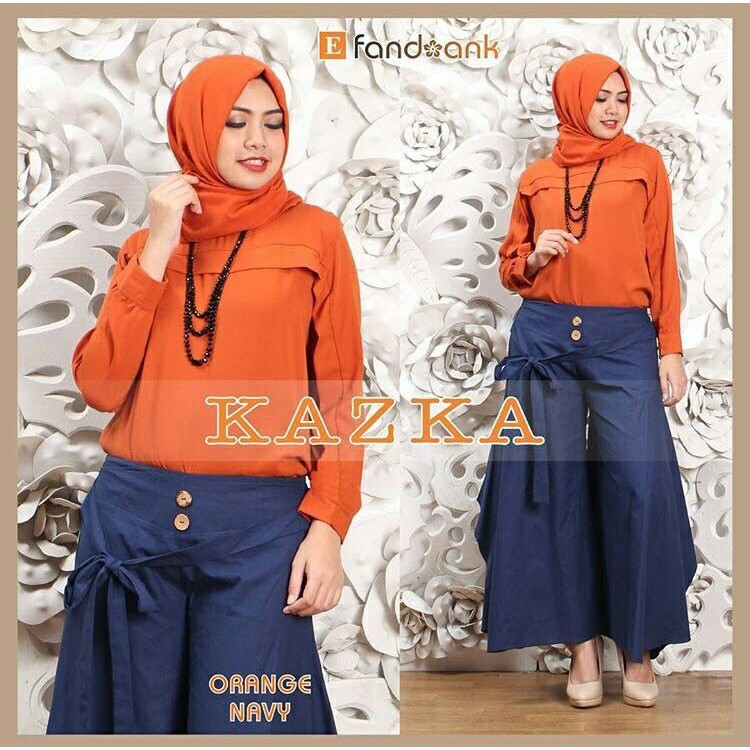 HOPYLOVY - Setelan Wanita Jersey Kazka Set