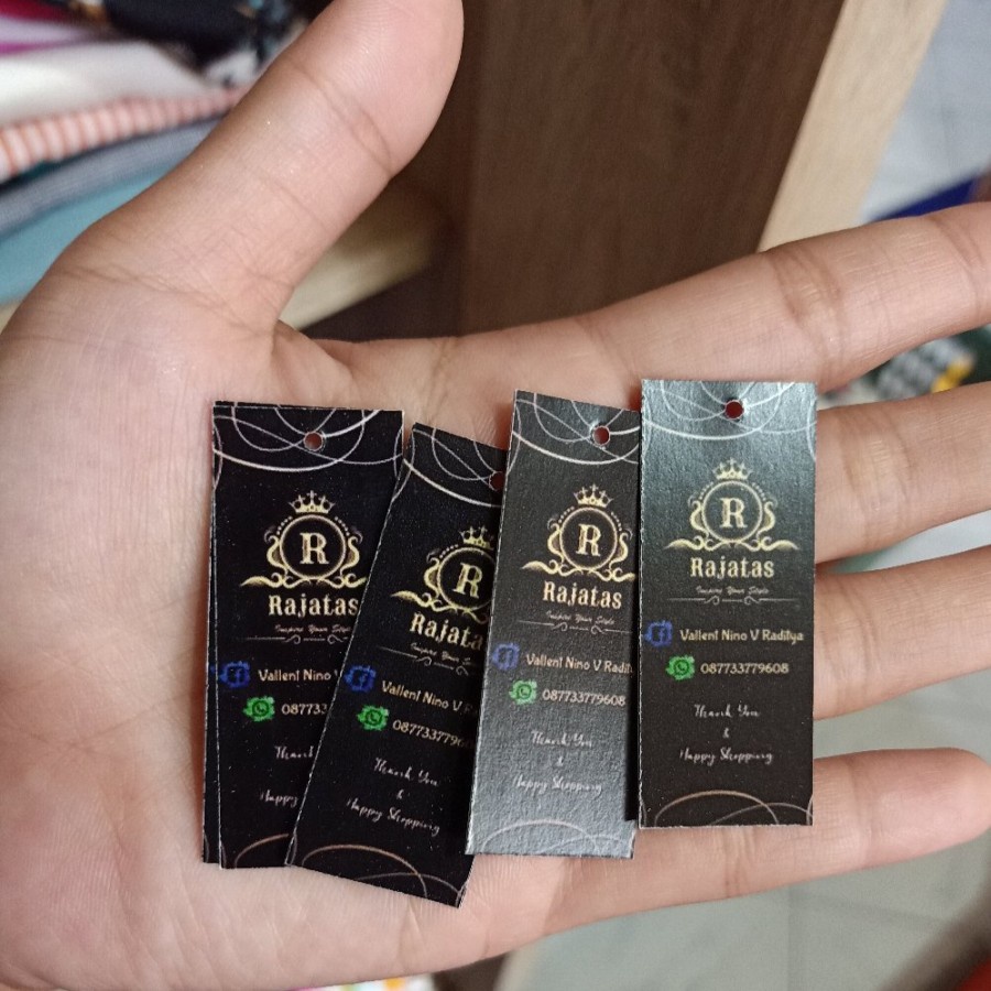 

hang tag baju label | hang tag custom