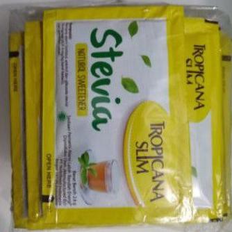 

DIKIRIM DARI JAKARTA!!!! Tropicana Slim Stevia Isi 25 Sachet