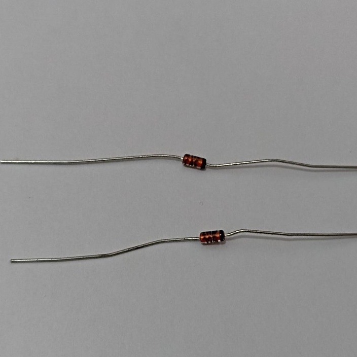 DIODA ZINER 12V, 6V2, 3.3, 15V,  16v 1/2w ( GAMBAR HANYA CONTOH)