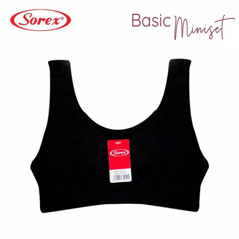 SOREX Young Basic Miniset Anak Polos Y2049 Step 1Free size  SIZE Kecil