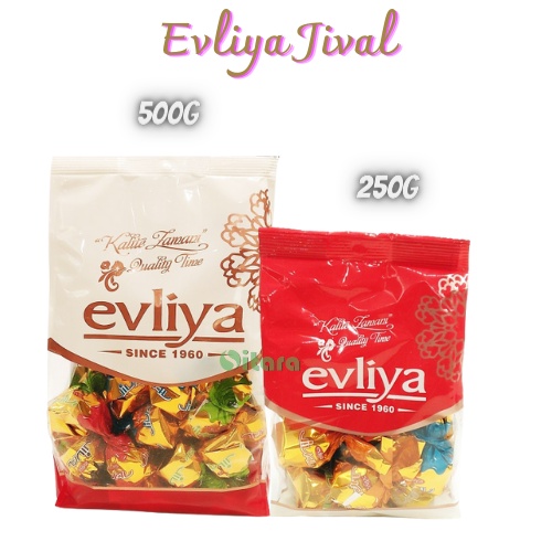 

Coklat Evliya Jival 250gr / 500gr Coklat Arab Turki