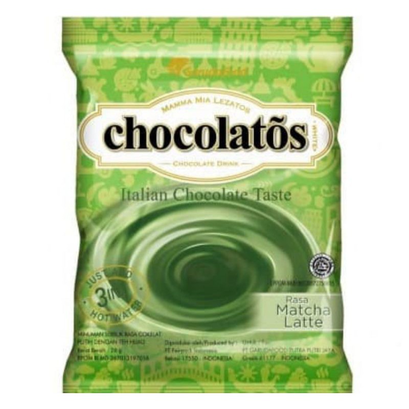 

Chocolatos Drink Matcha latte 1 sachet