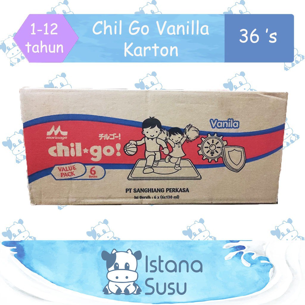 Morinaga Chil Go Karton isi 36 Botol