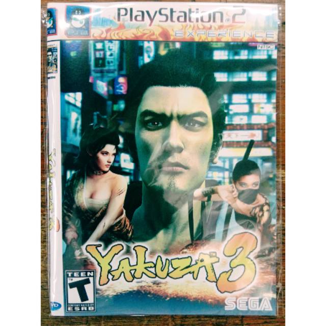 Kaset Ps2 Game Yakuza 3 (Playstation 2)