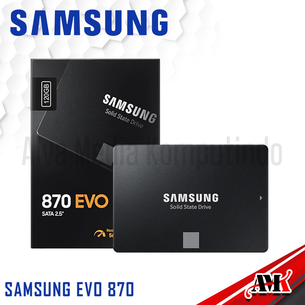 SSD Samsung EVO 870 120GB 250GB 500GB SATA 6GB/s / SSD SAMSUNG V-NAND ORIGINAL / SSD LAPTOP