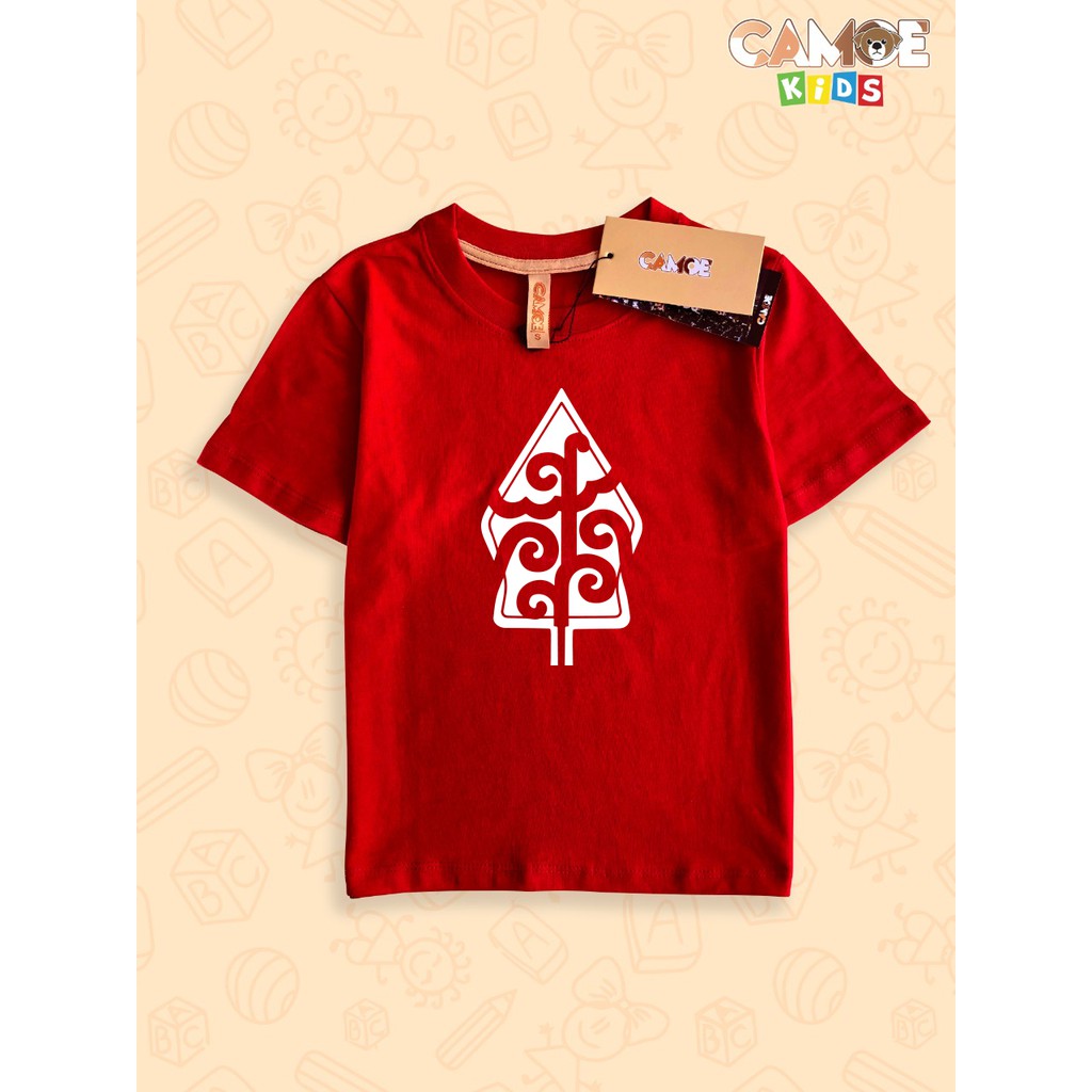 Baju Kaos anak kids wayang indonesia