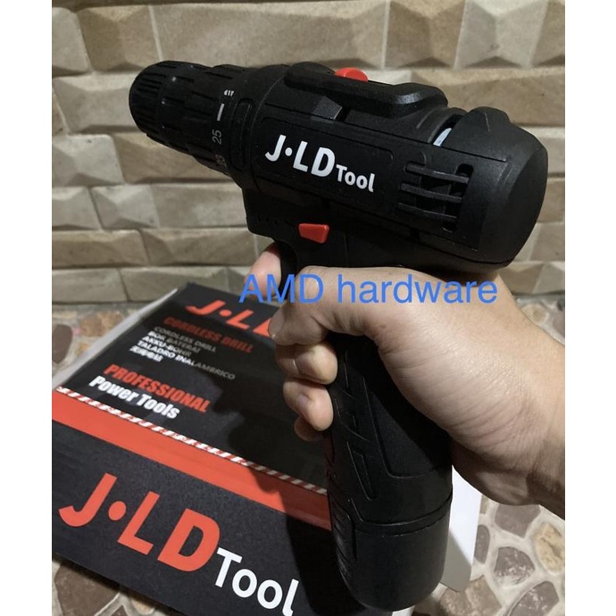 Mesin Bor Baterai Cordless Drill Jld 12V (Makita/Dewalt/Bosch/Maktec) Termurah