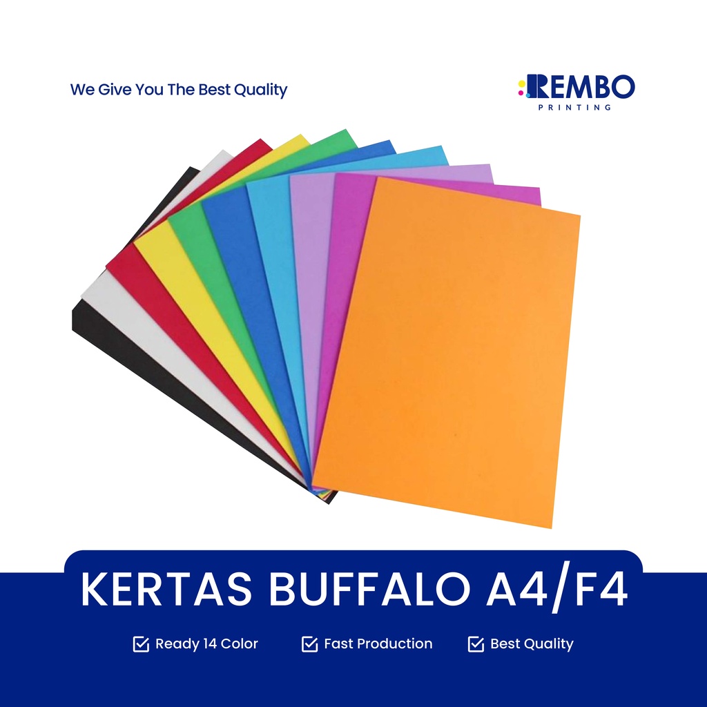 Kertas Karton Buffalo 200 Gram / Bufalo / Karton Tekstur High Quality Ukuran A4 F4