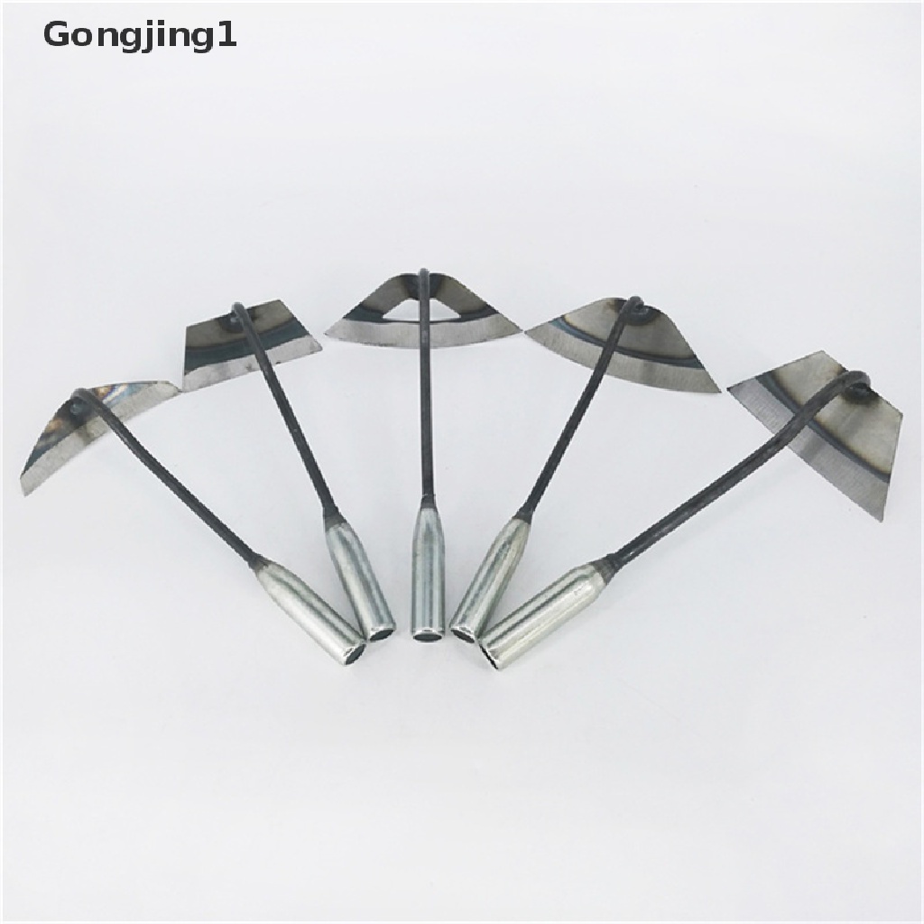 Gongjing1 1 Pc Garu Penanaman Sayuran Bahan Stainless steel Untuk Berkebun