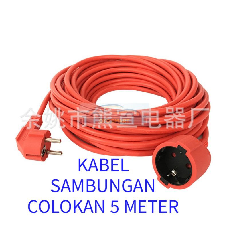 Kabel Sambungan Multi Fungsi /Colokan Kabel Listrik /Kabel kerja Bengkel 5M