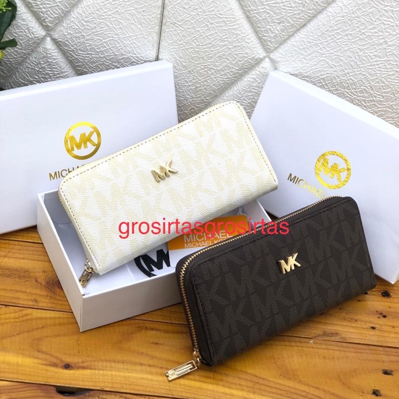 Dompet MK LOGO HURUF RES 1 FREE BOX UK 20x10 kode 8790