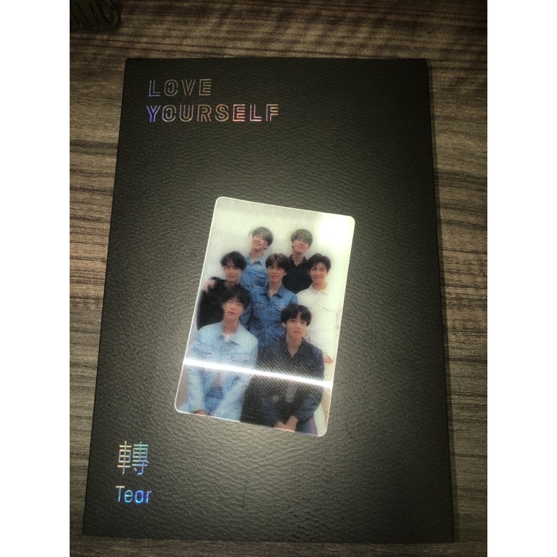 BTS Tear Special Lenticular Photocard