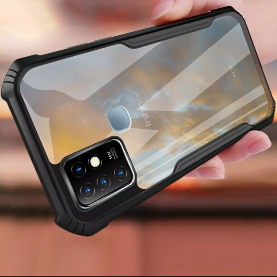 Soft Case Infinix Zero 8 Smart 5 Shockproof Armor - Hard Case Shockproof Armor