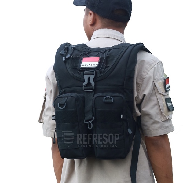 REFRESOP Original PX774 Tas Ransel Tactical Sepeda Army