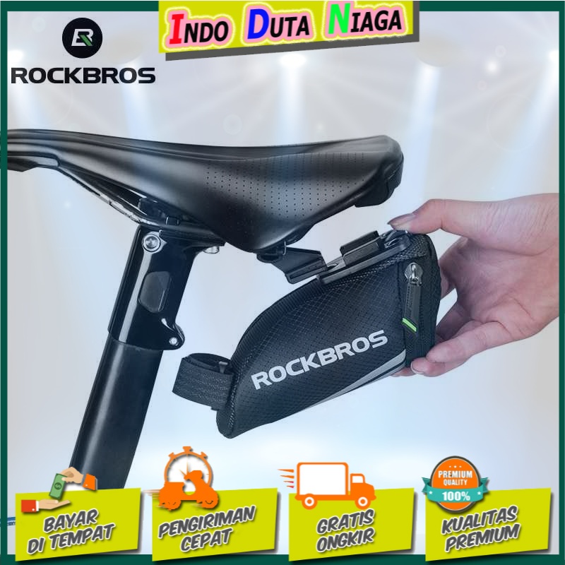 Rockbros Tas Sepeda Mini Bicycle Saddle Rear Bag - C28