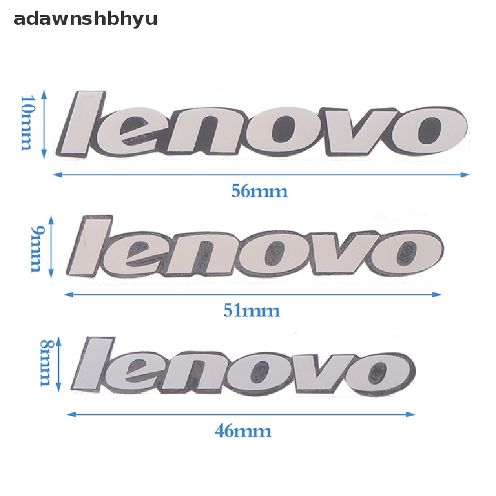 Adawnshbhyu Stiker Logo Logam Laptop Untuk Laptop Lenovo DIY Decor Laptop Metal Stickers