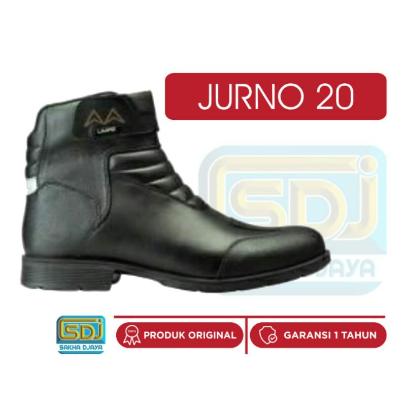 SEPATU TOURING LAARZ JURNO 20 - BLACK