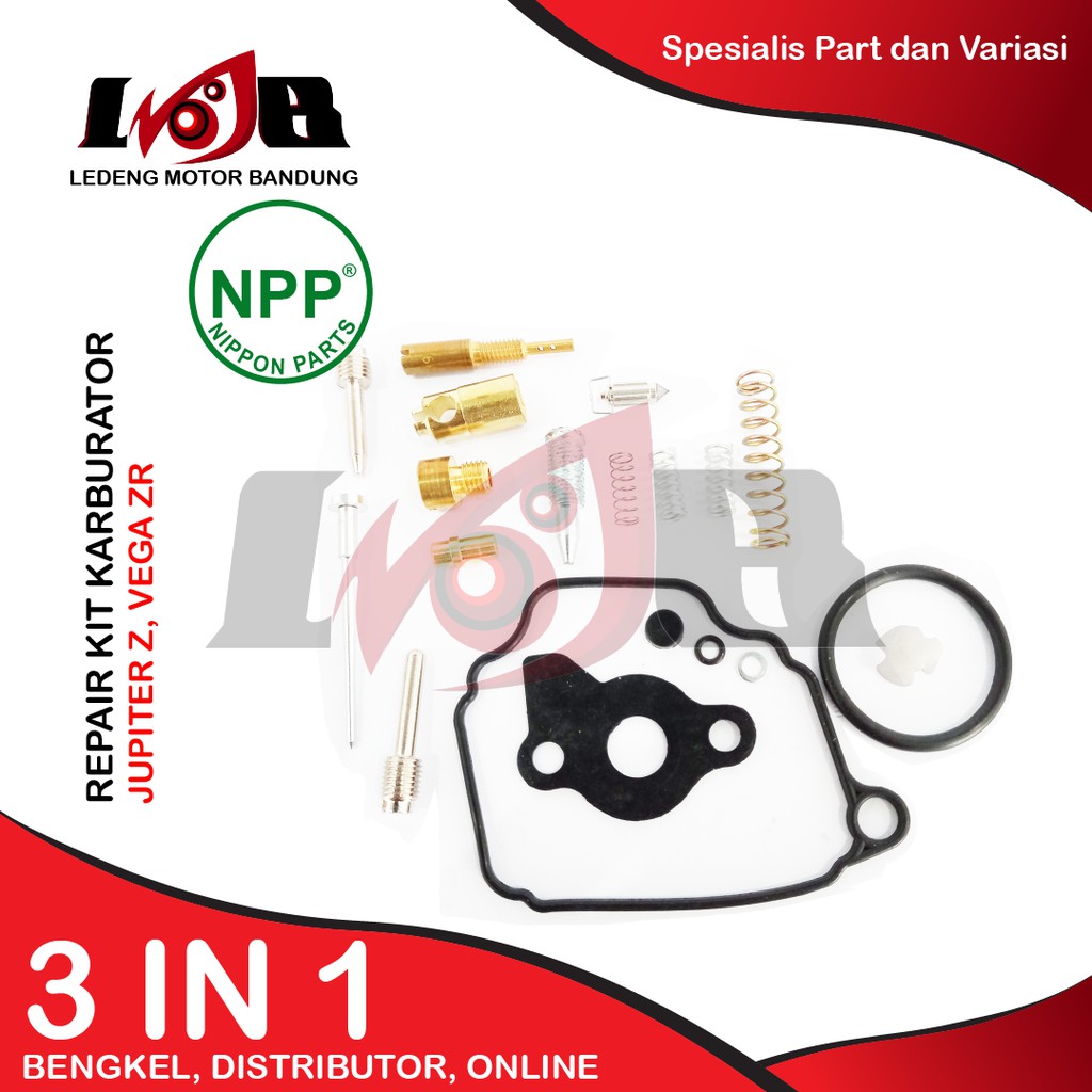 NPP RepairKit Karburator Jupiter z new Vega Zr Parkit Carbu set Carburator  Daleman Karbu