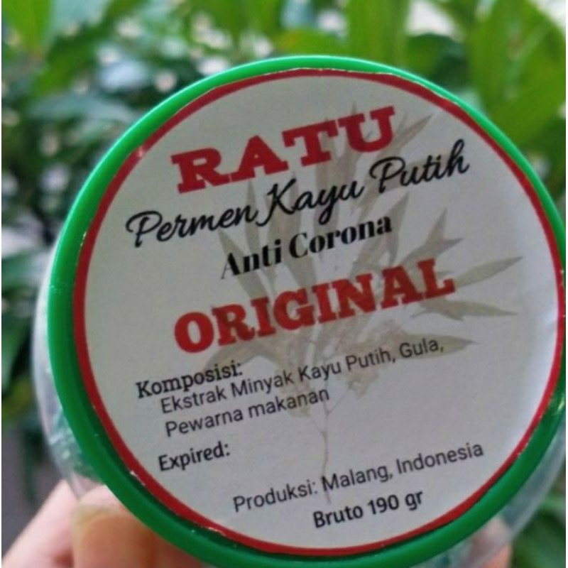 

RATU permen minyak kayu putih