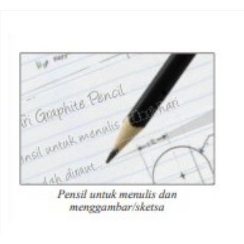 [TOSERBA_EMAK] - FABER-CASTELL TRI GRAPHITE PENSIL