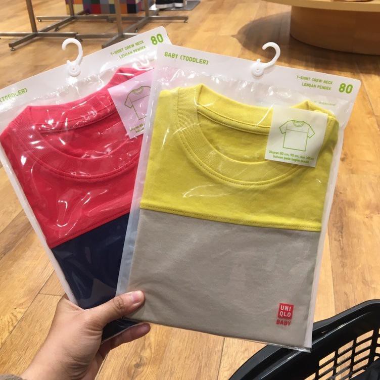 T-shirt kaos crew neck baby (toodler) uniqlo sale (ART. 6405)