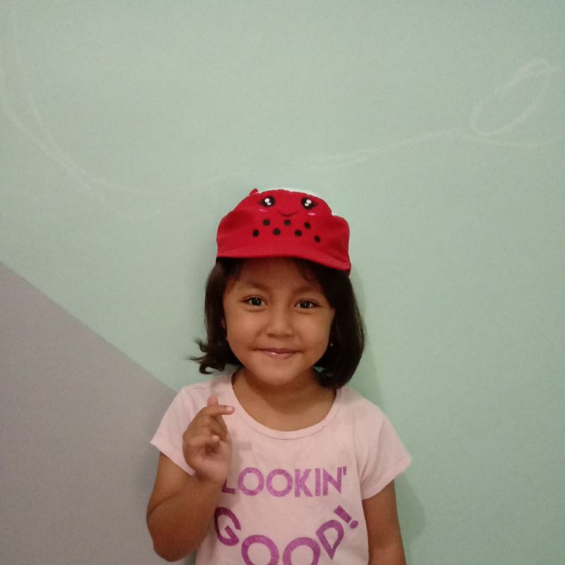 Topi Boba Karakter Topi anak Viral Lucu