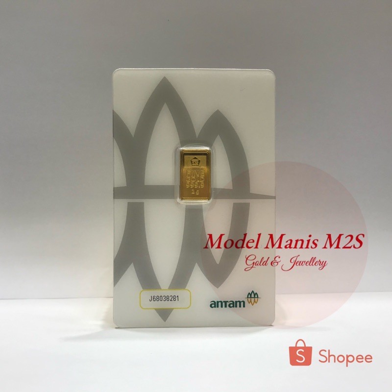 EMAS ANTAM Logam Mulia LM ANTAM 2 Gr NEW CERTICARD