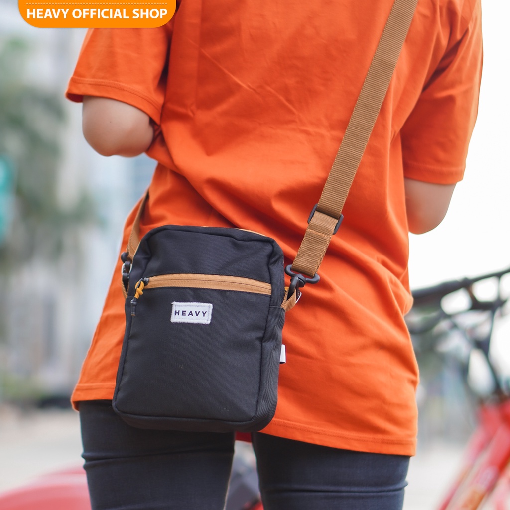 Heavy Official Shop - Cross bodypack mini - Slingbag Heavy Nykew Carbe Series Casual Pria/Wanita | Tas selempang | Sling bag