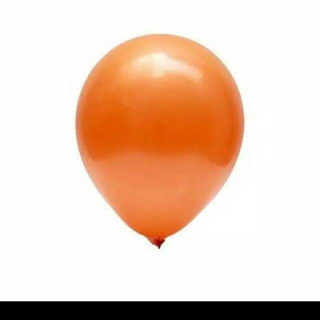 Balon Latex Metalik - Orange | 12inch