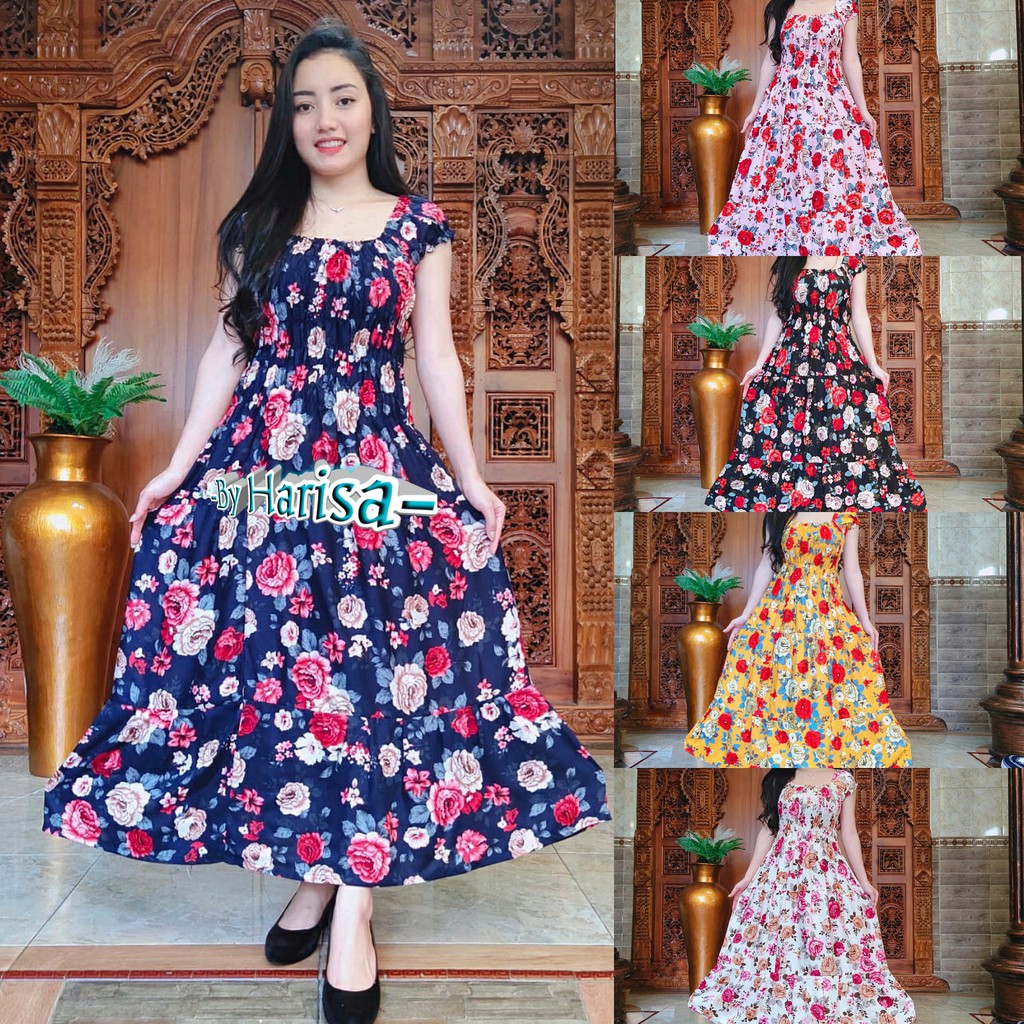 Dress Canda Rose Rayon Super