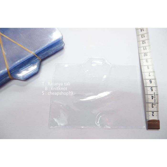 

Plastik Panitia 8 x 11 cm / Plastik ID Card/Glue card Landscape RJT