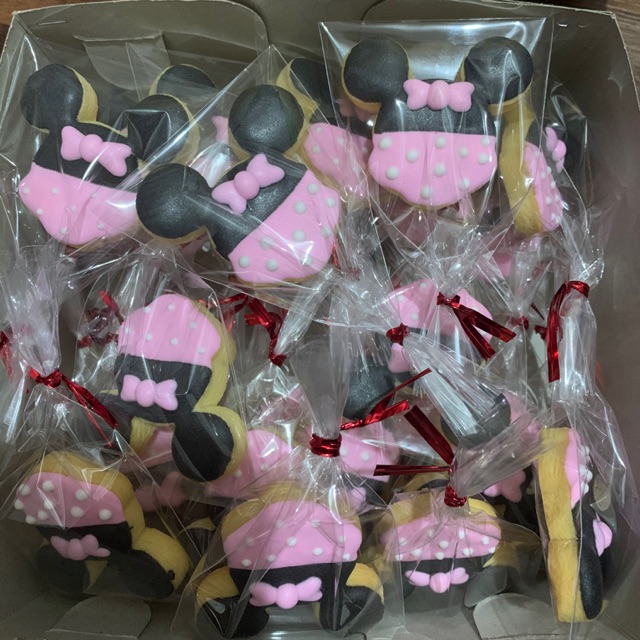 Cookies karakter minnie mouse custom