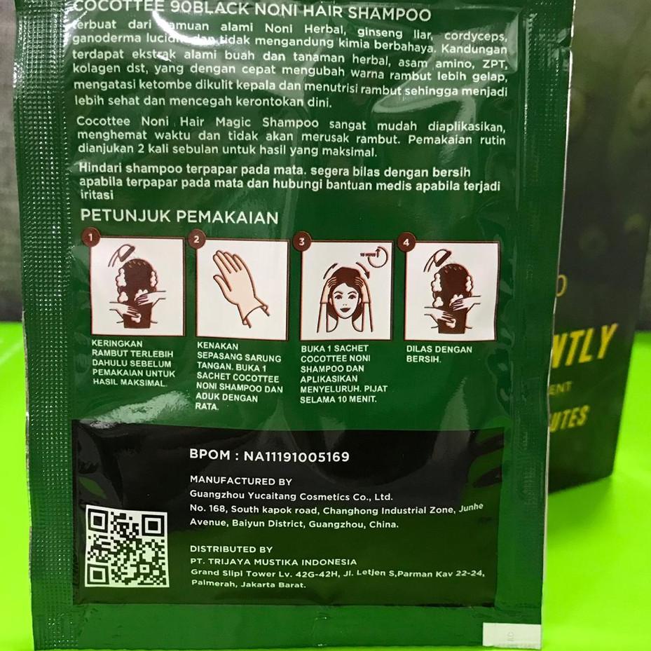 ✽ COCOTTEE NONI HAIR MAGIC SHAMPOO - BSY GO BLACK - BSY SHAMPO NONI Ω
