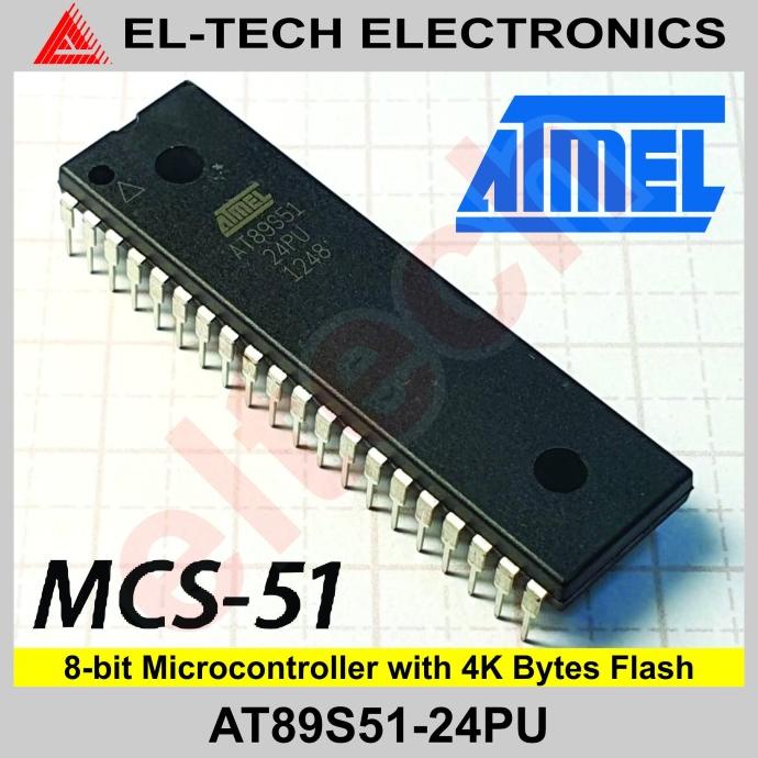 AT89S51 AT89S AT 89S51 8951 8751 89S 89 S 51 24PU MCS-51 MCS elt3ch Kualitas Baik